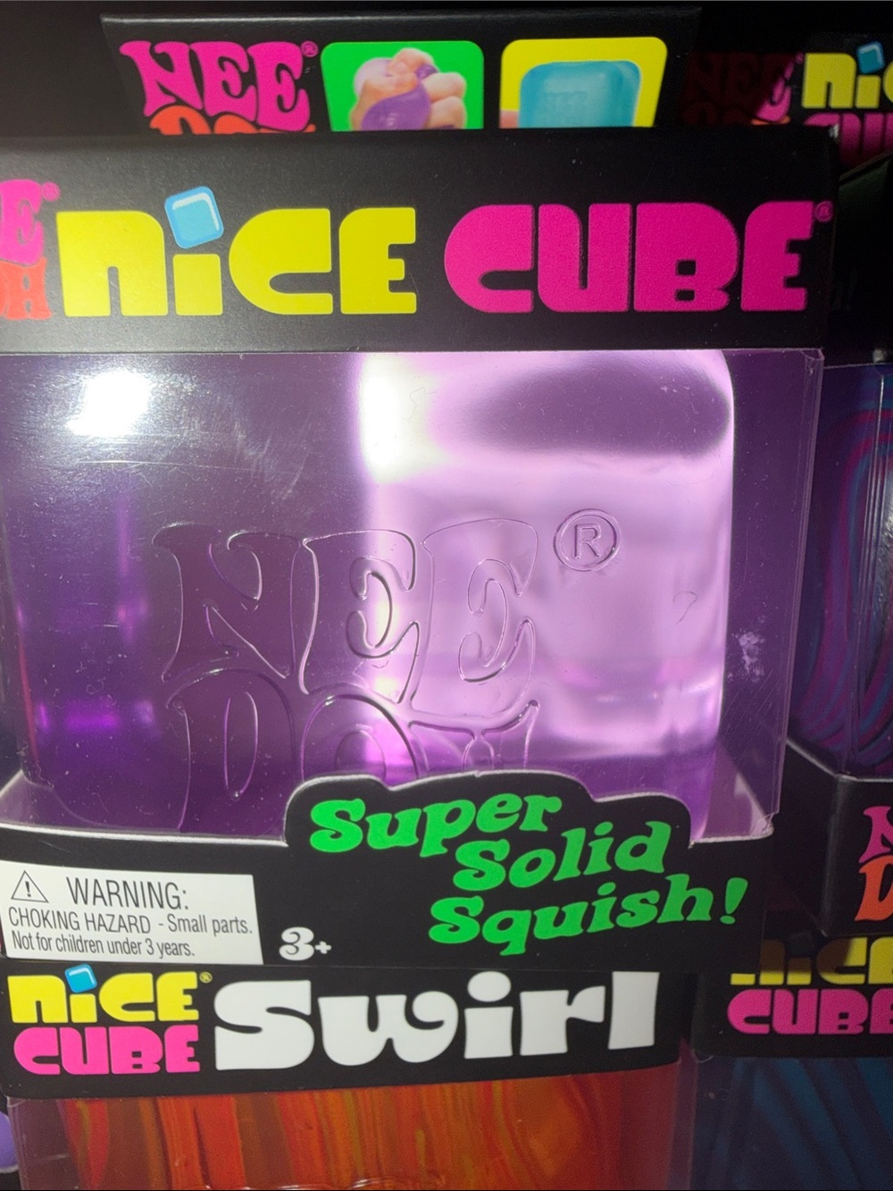 Nice authentic Cube Super Solid Squish! – purple solid